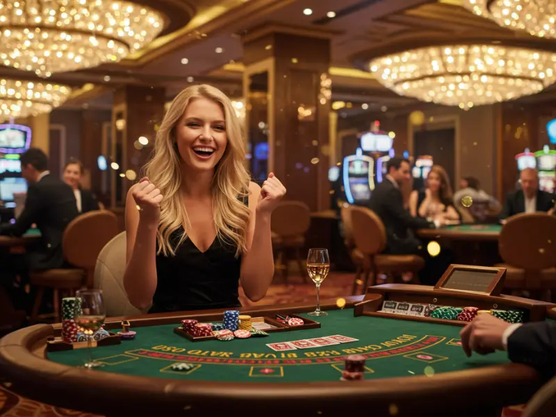 Asian player celebrating a poker win at PH Rush Casino