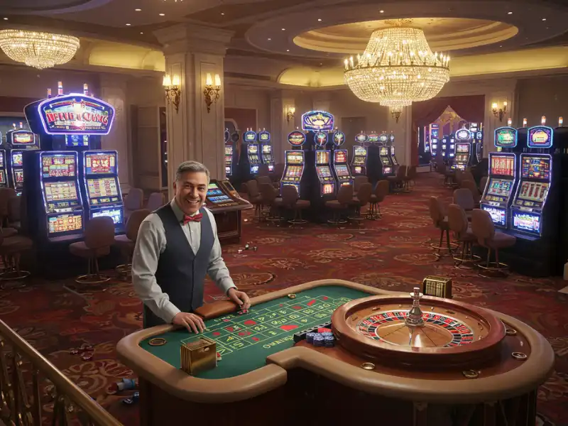 Man playing a poker game on PNXBet Casino platform