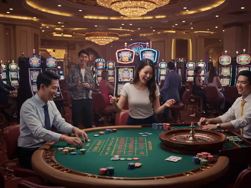 Happy woman enjoying poker game on PH Ginto Login platform