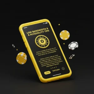 Low-Bandwidth & Accessibility Tips