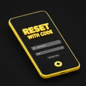 TMTCash Reset Password - Reset with Code