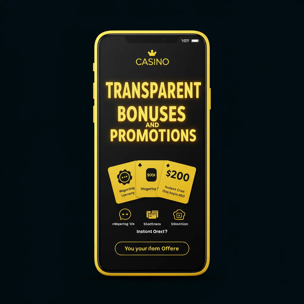 Transparent Bonuses and Promotions