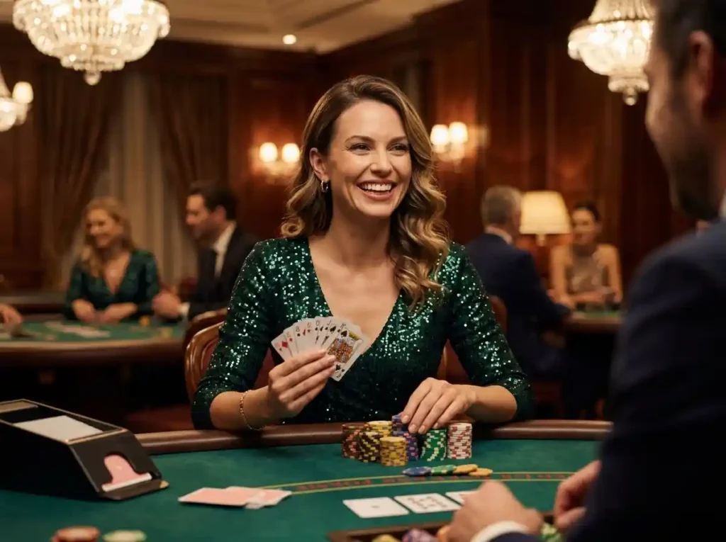 Happy_woman_playing - pagcor games