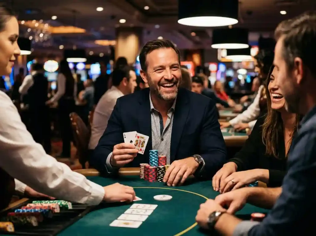 Man_playing_poker - pagcor games