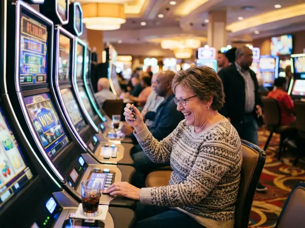 bet88 free 100 - woman playing slot