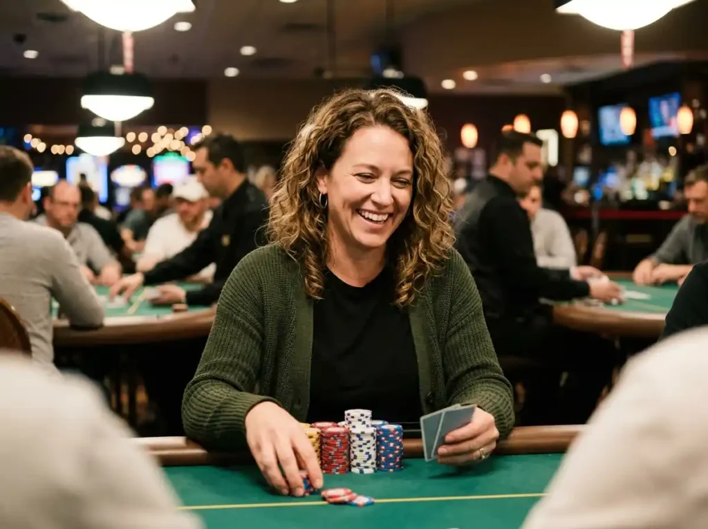 bet88 free 100 - woman playing poker