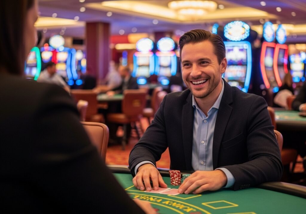 super ace free 100 register - Person_playing_casino