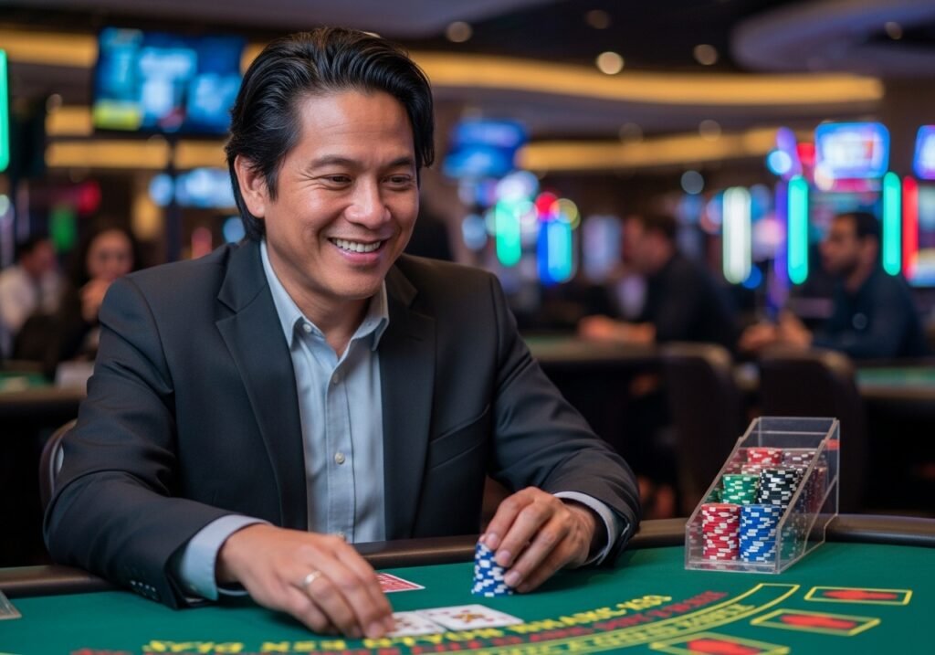 jili free 100 no deposit bonus - Realistic_Filipino,_Happy